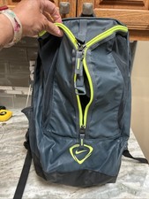 Mochila NIKE Max Air Tri-Zip futebol/beisebol/softbol azul acolchoada traseira comprar usado  Enviando para Brazil