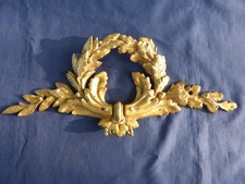 Fronton ornement couronne d'occasion Fronton ornement couronne d'occasion  Mollégès