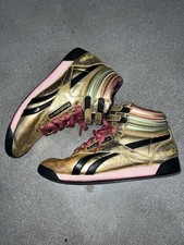 Reebok Freestyle Hi Alicia Keys Gold V67426 Feminino 8.5 – Raro comprar usado  Enviando para Brazil