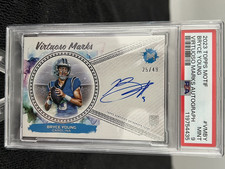 🏈 2023 Topps Motif Bryce Young Virtuoso Marks Auto 25/49 PSA 9 Rookie Panthers comprar usado 🏈 2023 Topps Motif Bryce Young Virtuoso Marks Auto 25/49 PSA 9 Rookie Panthers comprar usado  Enviando para Brazil
