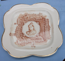 queen victoria commemorative plate for sale  IMMINGHAM
