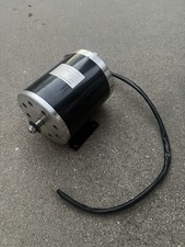 Escova elétrica preta motor DC para scooter bicicleta motocicleta Go Kart ATV e-bikes comprar usado  Enviando para Brazil