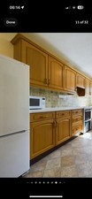 Solid oak kitchen for sale  UTTOXETER