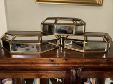 Gold metal mirrored for sale  Snellville