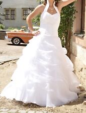 Brautkleid hochzeitskleid wei� gebraucht kaufen  Schwabach