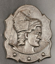 Plaque decoration fonte d'occasion  Seyne