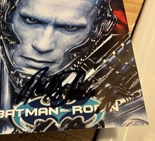 Usado, Foto assinada por Arnold Schwarzenegger Mr Freeze comprar usado  Enviando para Brazil