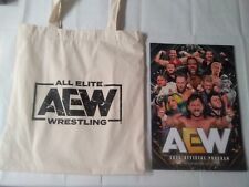 Wrestling memorabilia aew for sale  RUNCORN