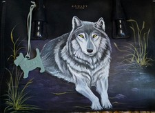 Radley navy blue for sale  PETERBOROUGH