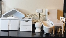 Pieces dollhouse furniture for sale  Calverton