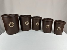 Vintage tupperware brown for sale  Watertown