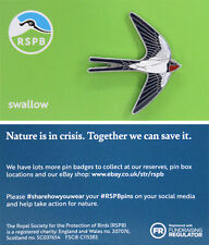 Rspb pin badge for sale  SANDY