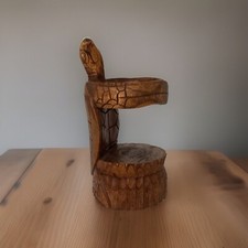 Wooden hand carved for sale  Saint Paul
