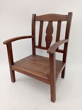 vintage childrens wooden chair for sale  RUGBY