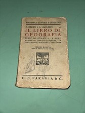 1938 libro geografia usato  Torella del Sannio