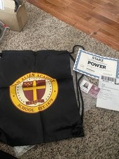 Usado, Guarda-roupa programa de TV Power Donshea Hopkins Raina St Patrick tela usada bolsa de ginástica e identificação comprar usado  Enviando para Brazil