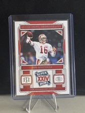 2024 NATIONAL TREASURES JOE MONTANA SUPER BOWL IMMORTALIDADE PARALELA SP #/99 comprar usado  Enviando para Brazil