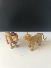 Playmobil couple lion d'occasion  La Tremblade