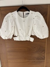 Zara white puff for sale  BUSHEY