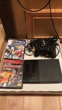Pacote de console Sony PlayStation 2 Slim PS2 controle OEM, 2 jogos e cabos comprar usado  Enviando para Brazil