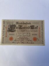 Banconota reichsbanknote 1000 usato  Cassano Magnago