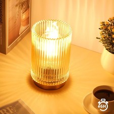 Usado, Abajur de mesa sem fio com temporizador, abajures de cabeceira de mesa com luz LED quente, vidro comprar usado Usado, Abajur de mesa sem fio com temporizador, abajures de cabeceira de mesa com luz LED quente, vidro comprar usado  Enviando para Brazil