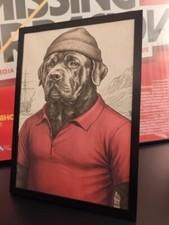 Quadro cane marinaio. usato  Noci