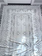 Lace tablecloth white for sale  Nampa
