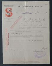 Invoice paris 1931 d'occasion  Expédié en Belgium