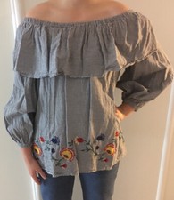 Blouse vichy noir d'occasion  Nice-