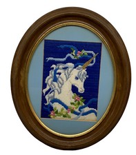 Vtg unicorn framed for sale  Huntington Station