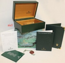 CONJUNTO DE CAIXA DE RELÓGIO ROLEX COSMOGRAPH DAYTONA VINTAGE ORIGINAL LIVROS E CARTEIRA Frete Grátis comprar usado  Enviando para Brazil