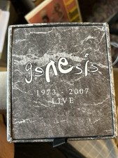 Używany, GENESIS: The LIVE Box Set CD DVD 1973 - 2007 (Missing Genesis Live 1973) Rhino na sprzedaż  Wysyłka do Poland