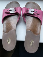 Scholl pink leather for sale  ST. HELENS