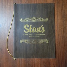 Menu de mesa de restaurante vintage 1980 Stan's Bali Hi Lounge Blackfoot Idaho comprar usado  Enviando para Brazil