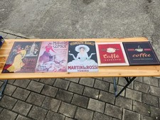 Retro blechschild werbeschild gebraucht kaufen  Mering