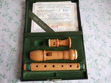 Moeck Rottenburgh 329 Rejestrator sopranowy / descantowy, Boxwood, Prawie idealny, Biały pierścień na sprzedaż  Wysyłka do Poland