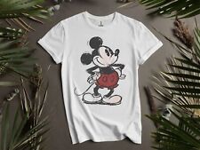 Bonito Disney Mickey Mouse Pose Clássico Camiseta Masculina Feminina Unissex Camiseta K44 comprar usado  Enviando para Brazil
