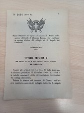 Decreto regno italia usato  Casandrino