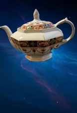 Hexagonal imari tea for sale  LYTHAM ST. ANNES