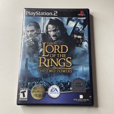 Lord of the Rings: The Two Towers (Sony PlayStation 2, 2004) PS2 completo na caixa comprar usado  Enviando para Brazil