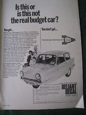 Reliant regal wheeler for sale  BRISTOL