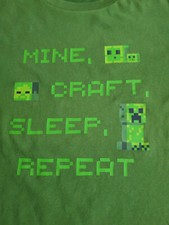 Minecraft shirt creeper gebraucht kaufen  Berlin