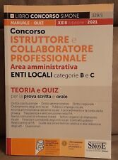 Libro concorso istruttore usato  Buti