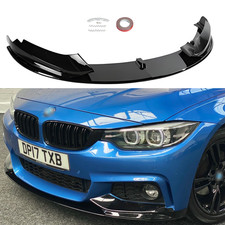 bmw e46 front bumper mystic blue for sale  RUGBY