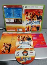 Microsoft Xbox 360: Lips Singing completo com manual e inserções testado na caixa, usado comprar usado  Enviando para Brazil