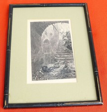 Etching angel stairs for sale  Arcadia