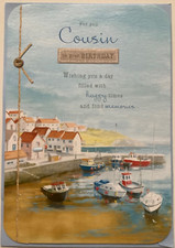 Cousin birthday card for sale  LOUTH