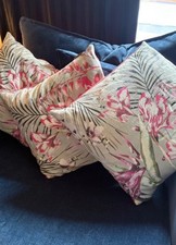 Harlequin cushions pink for sale  CARDIFF