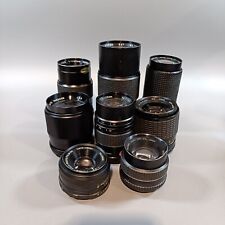 Joblot camera lenses for sale  NORMANTON